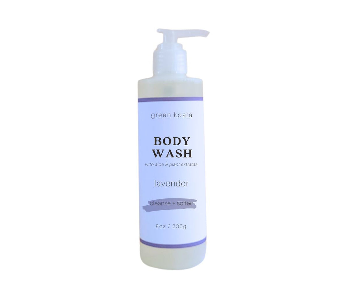 Green Koala Organic Natural Lavender Body Wash 