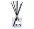 Angel Whispers reed diffuser by Green Koala in a glass bottle with black reeds, perfect for creating a peaceful, welcoming atmosphere at home.