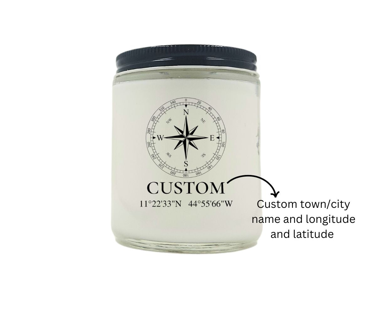 Compass Rose Candles 8oz