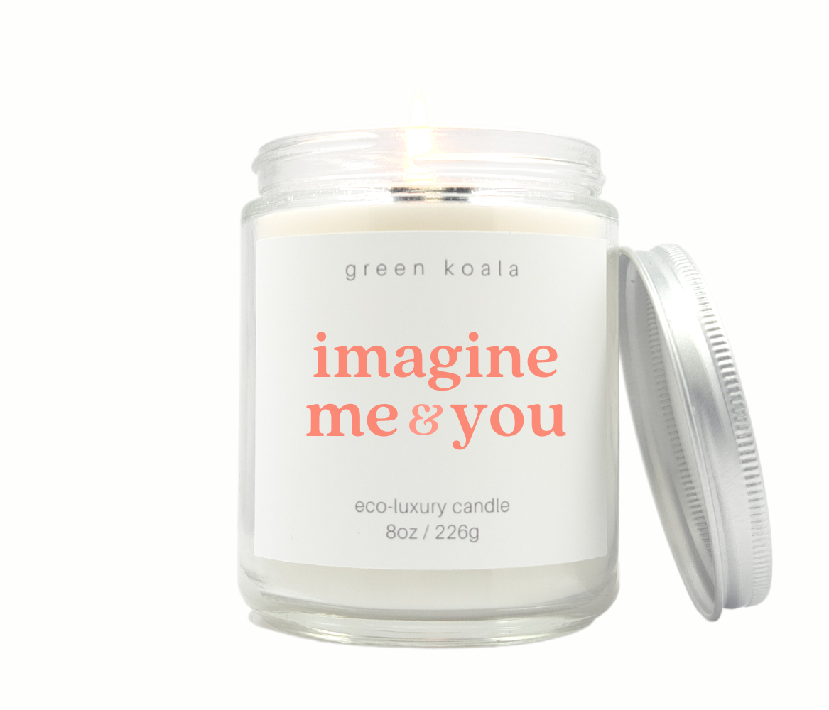 Green Koala Organic Imagine Me & You 8oz Candle