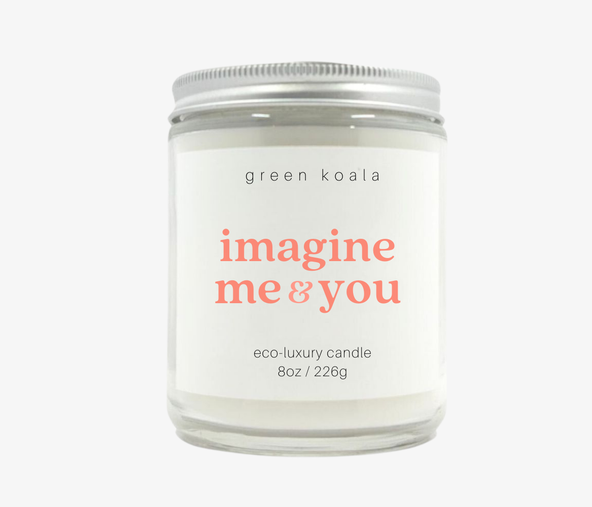 Green Koala Organic Imagine Me & You 8oz Candle