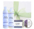 Lavender gift set for any occasion. Includes lotion, body wash, bar soap, lip balm and tin candle.