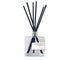 Green Koala Peppermint Vanilla reed diffuser in a glass bottle with black reeds, offering a cozy, sweet fragrance for your home.