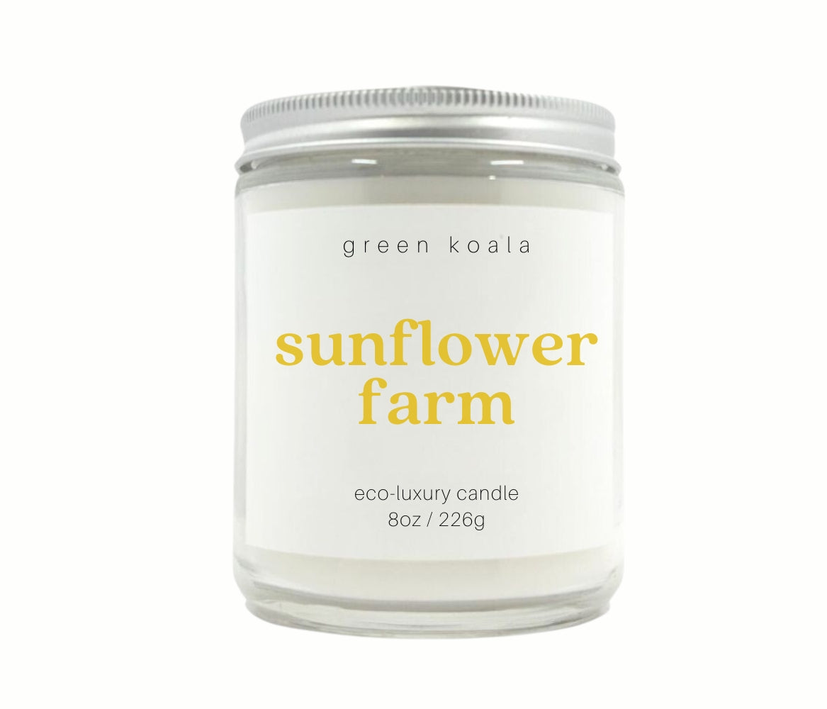 Sunflower Farm 8oz Candle