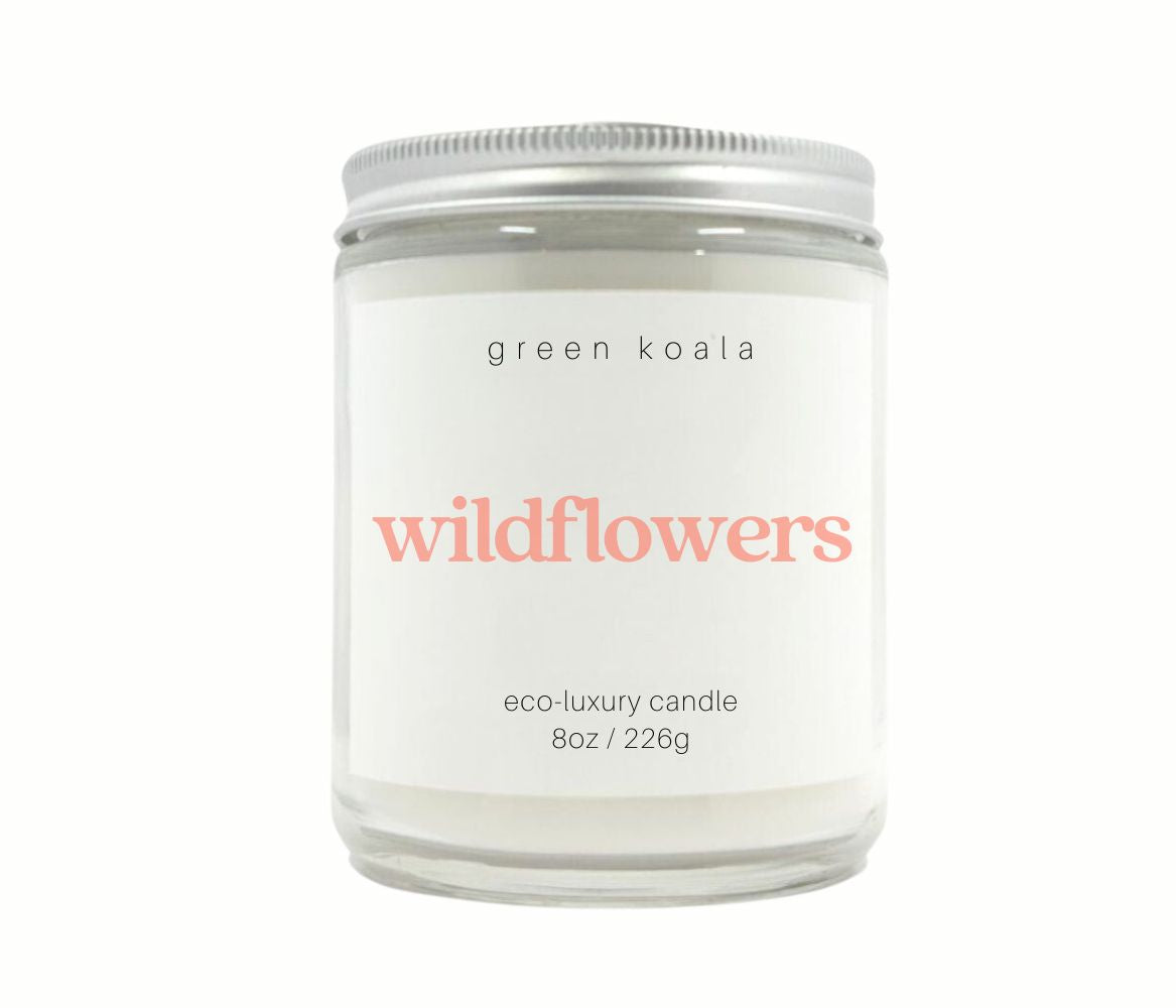 NEW Wildflowers 8oz Candle