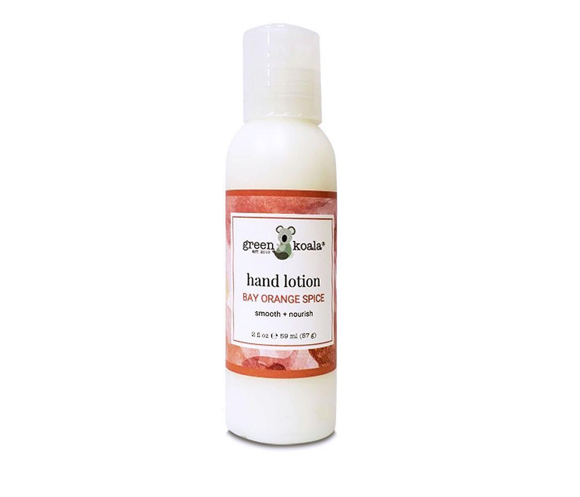 Green Koala Organic Bay Orange Spice Hand Lotion - 2 oz