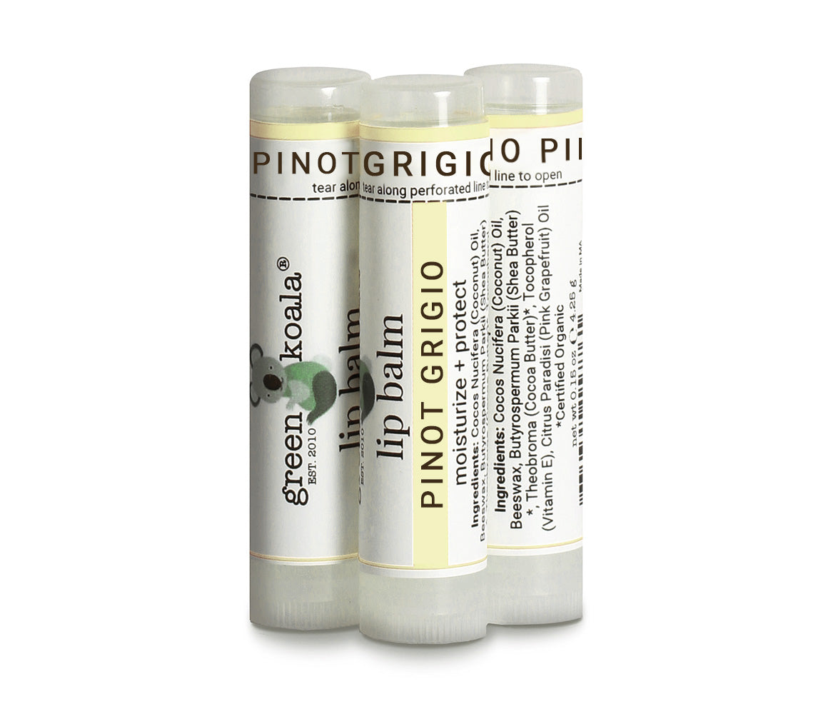 Green Koala Organic Pinot Grigio Tinted Wine Lip Balm