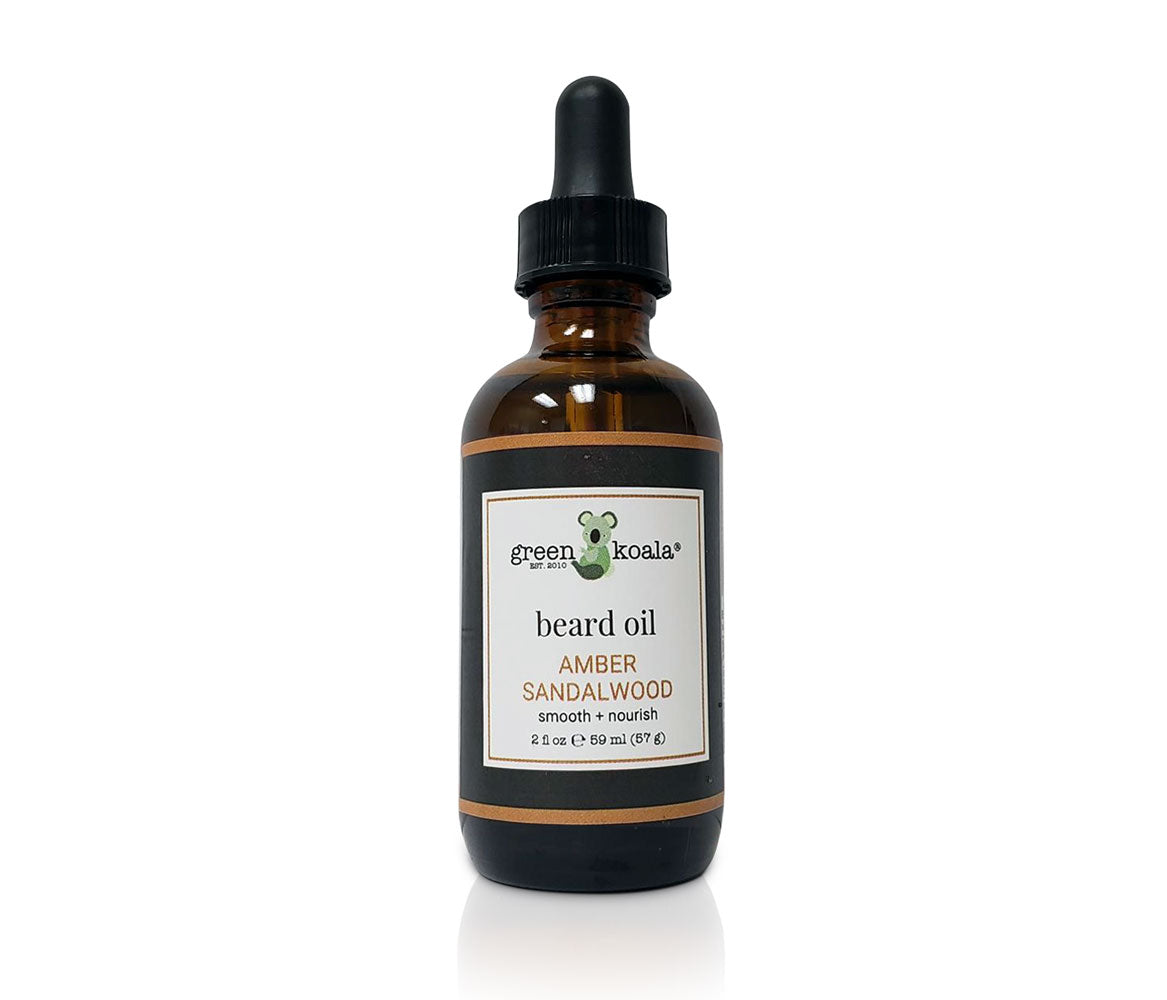 Green Koala Organic Amber Sandalwood Beard Oil