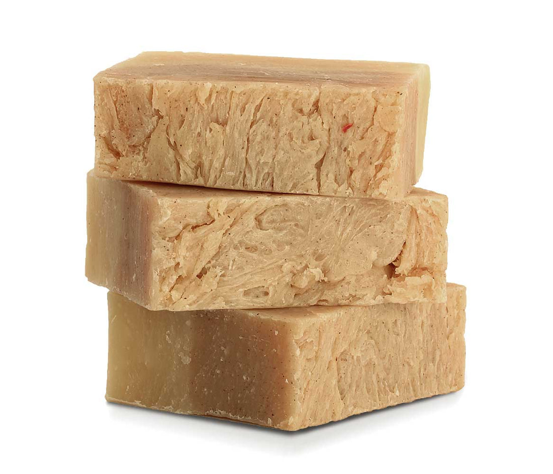 5oz Green Koala Organic Cinnamon Natural Soap Bar in a 3 pack for a discount.