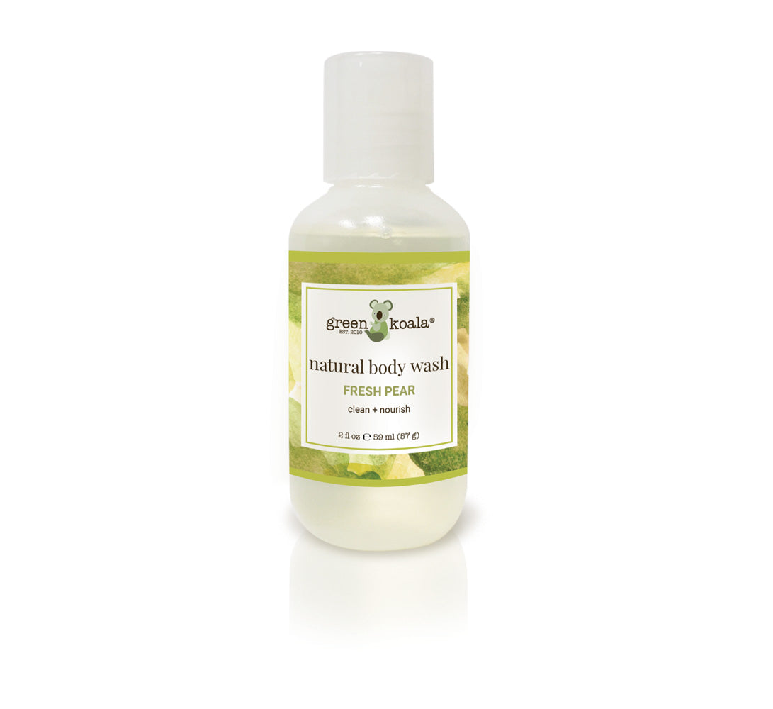 2 oz natural fresh pear body wash