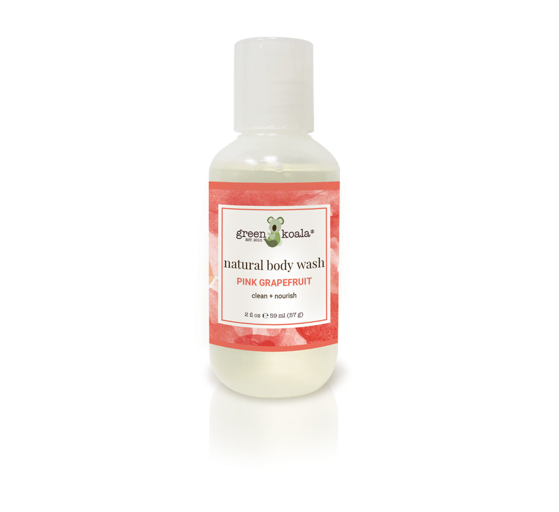 2 oz natural pink grapefruit body wash