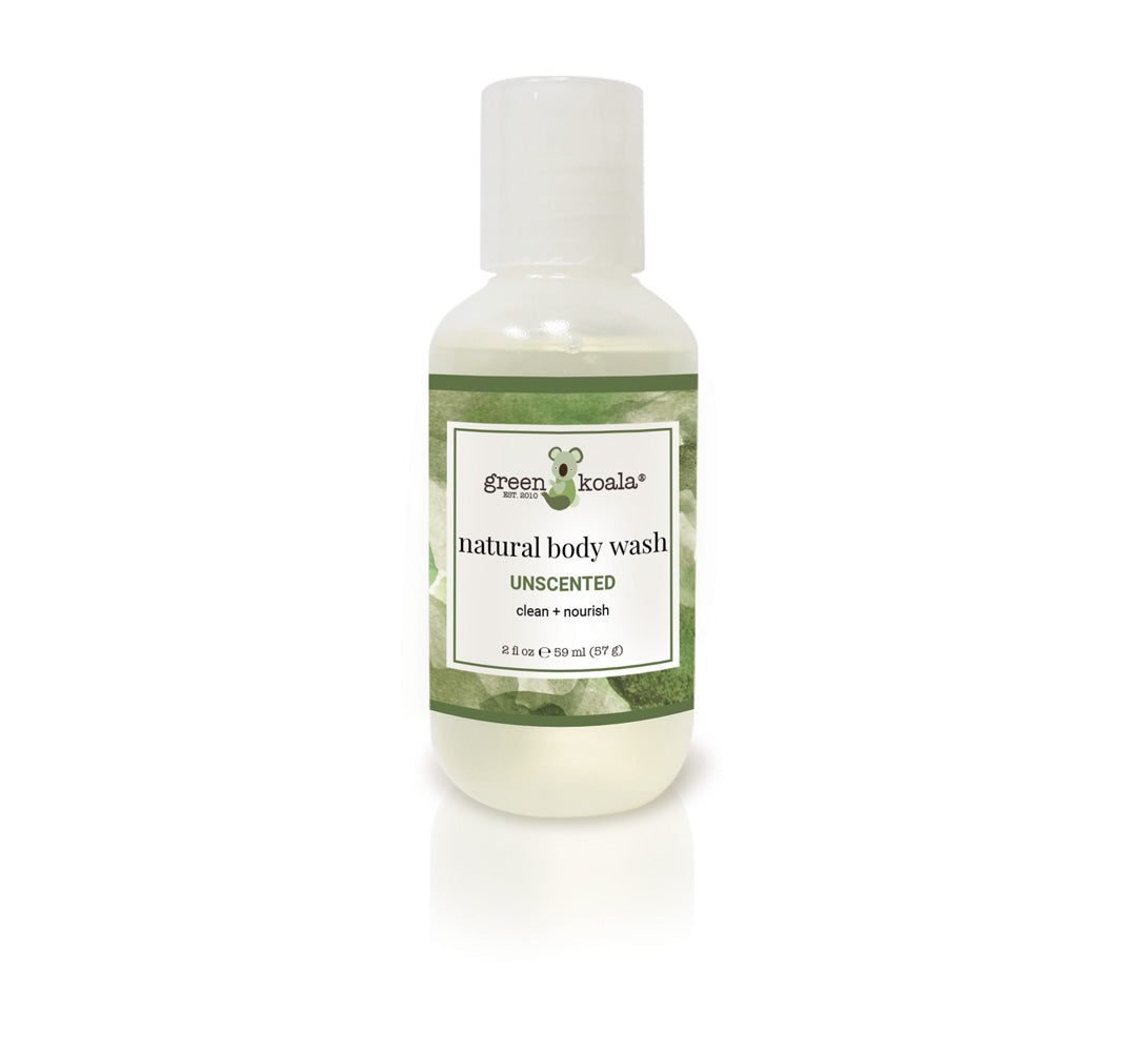 2 oz natural unscented body wash