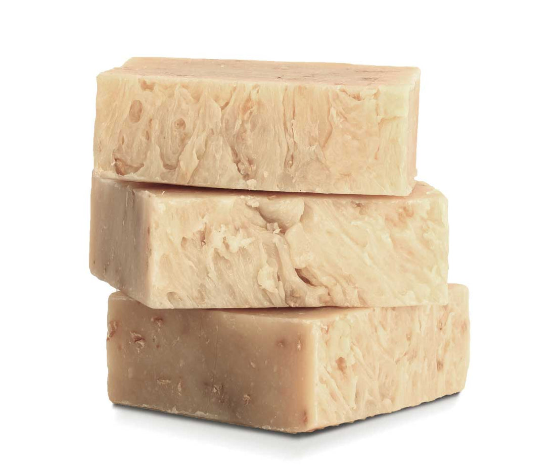 3 Pack of Green Koala Organic Unscented Oatmeal Bar Soap. Each bar is 5oz.