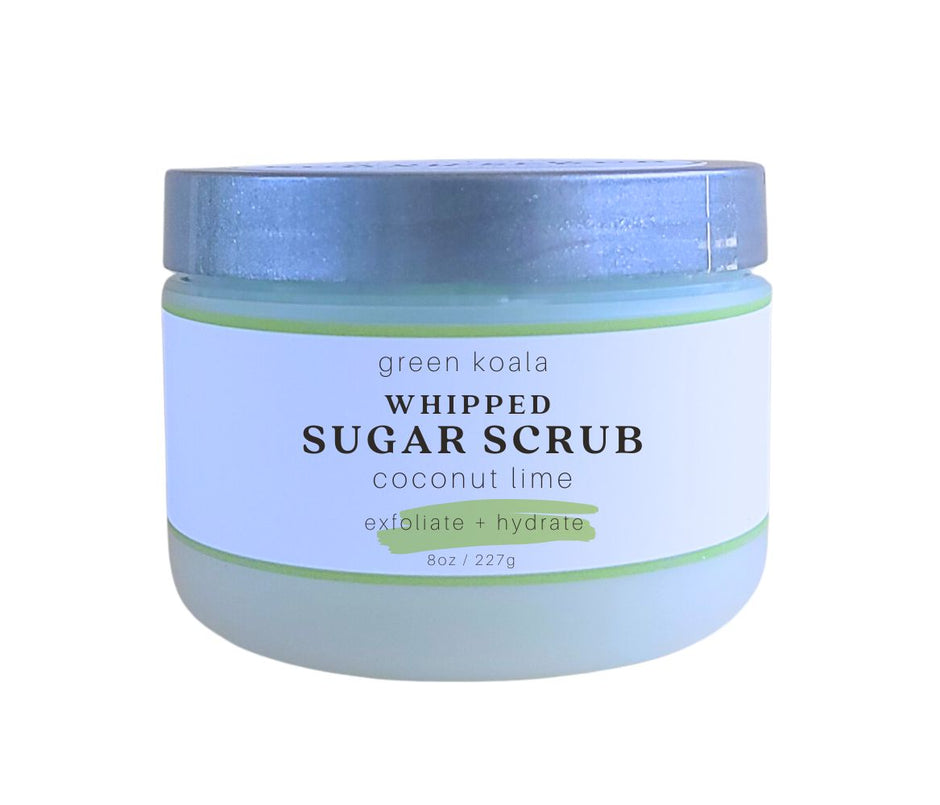 Luxury Sugar Body Scrubs Best Exfoliating Body Scrubs Green Koala