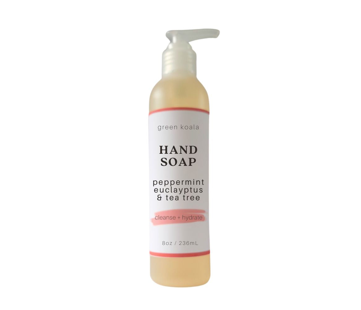 Green Koala Organic Peppermint &amp;amp; Eucalyptus Liquid Hand Soap