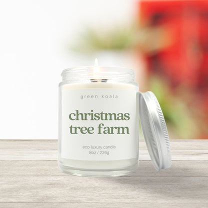 NEW Christmas Tree Farm 8oz Candle