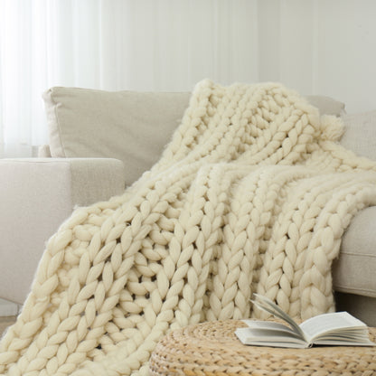 Chunky Knit Blankets 8oz Candle
