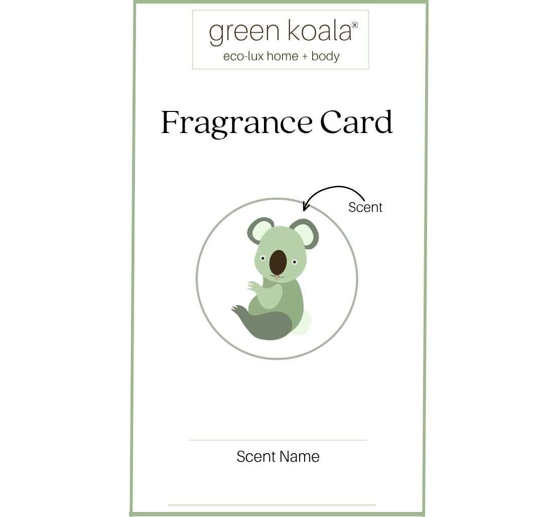 Fragrance Scent Cards