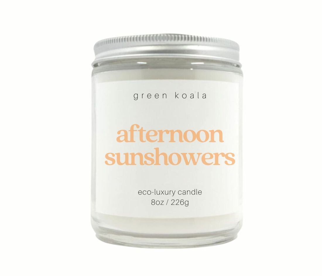 NEW Afternoon Sunshowers 8oz Candle