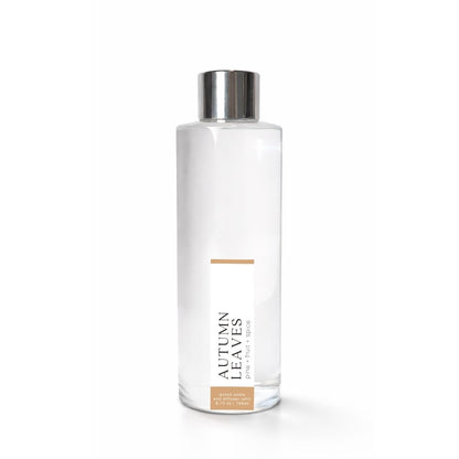 Clear bottle with silver cap labeled &