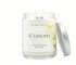 Candle jar with a &
