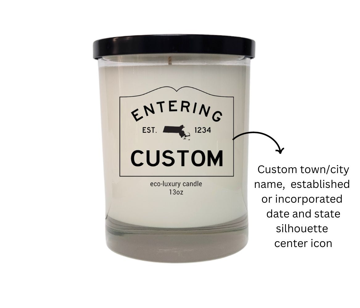 Entering Your Town Candle 13oz