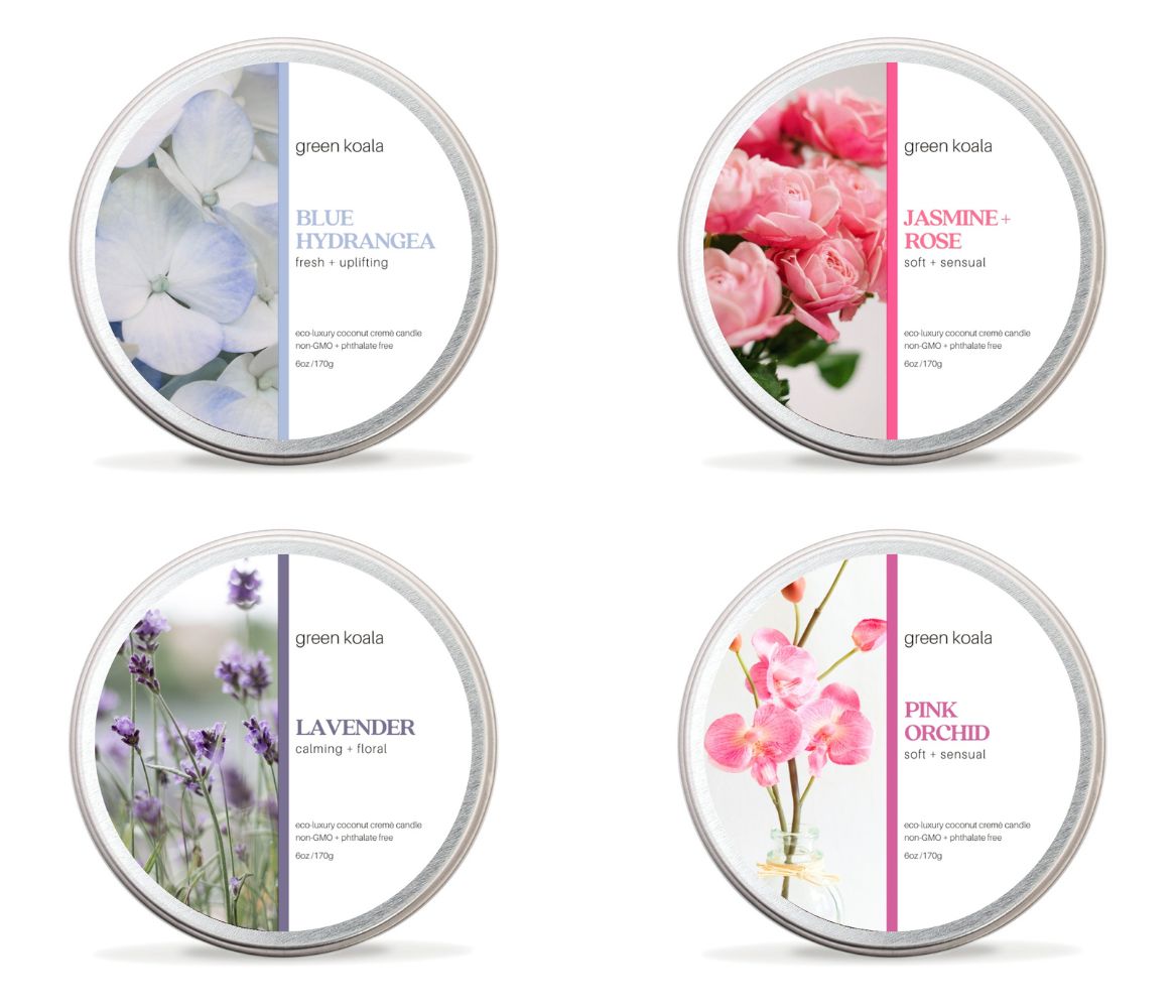 Floral Bliss Tin Candle Sampler