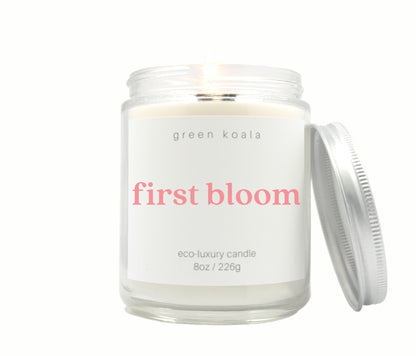 NEW First Bloom 8oz Candle