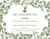 $100 Green Koala e-Gift Card