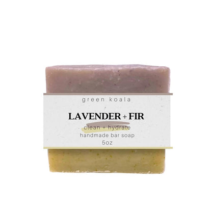 Green Koala Organic Lavender Fir Bar Soap