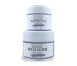 Lavender green koala whipped body butter and sugar scrub on a white background