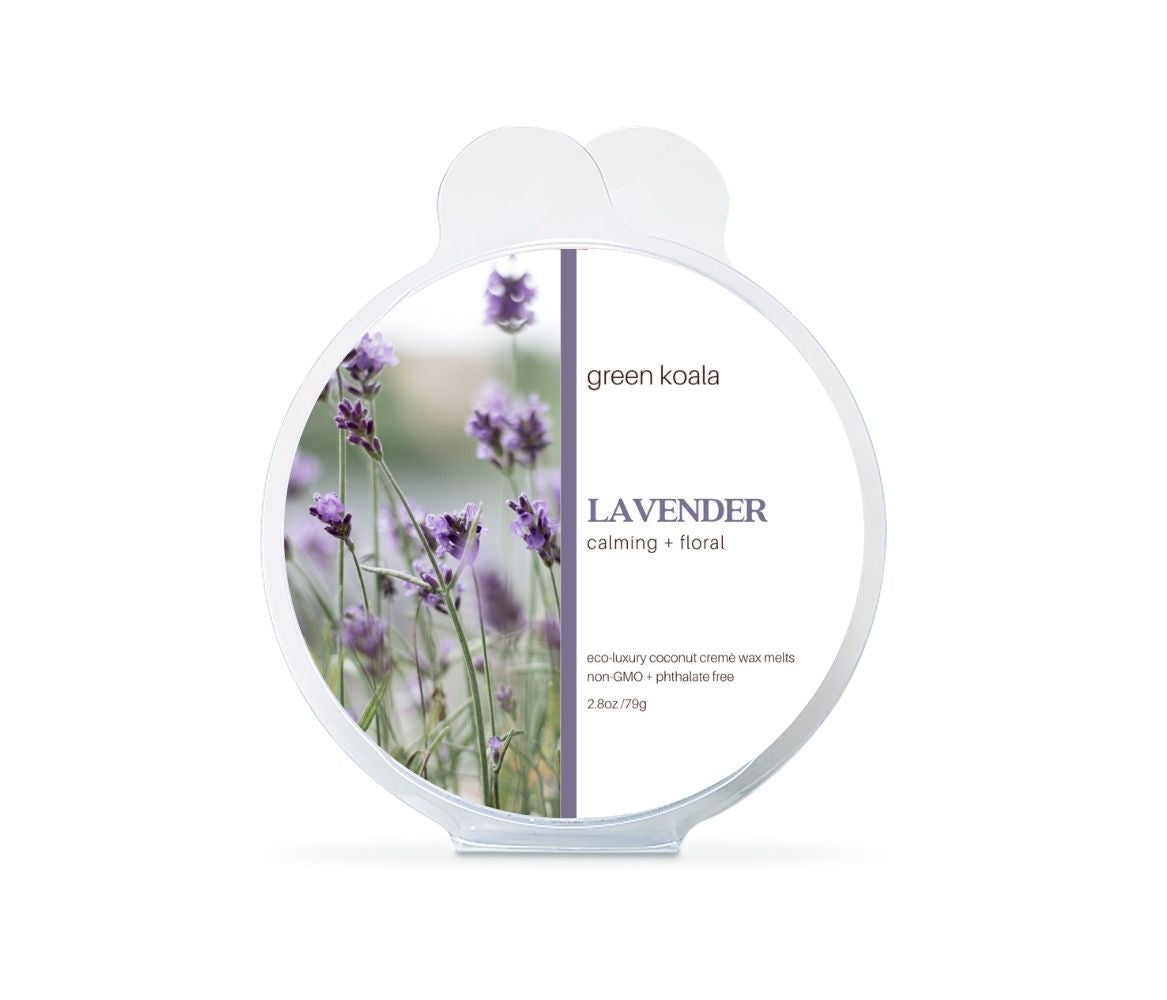 Lavender Organic Non-Toxic Wax Melts By Green Koala