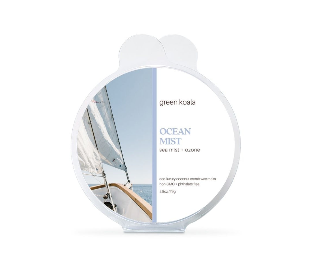 Ocean Mist Organic Non-Toxic Wax Melts By Green Koala