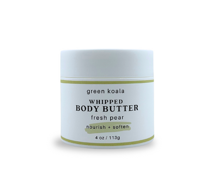 Green Koala Organic 4oz Fresh Pear Body Butter
