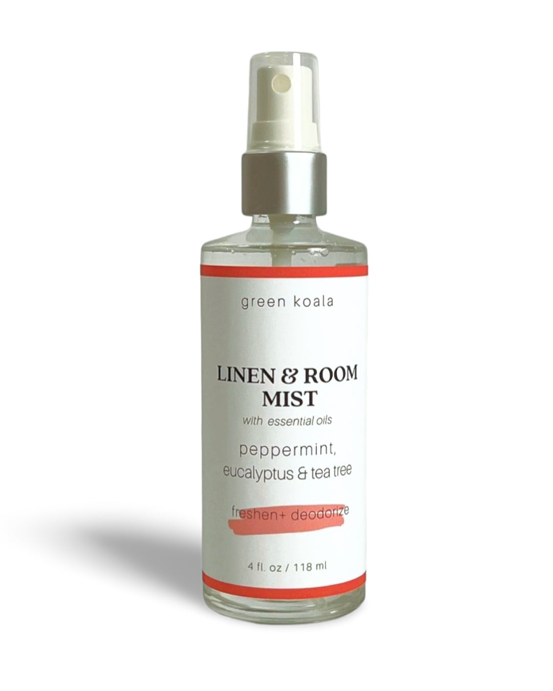 Peppermint, Eucalyptus + Tea Tree Linen &amp; Room Mist