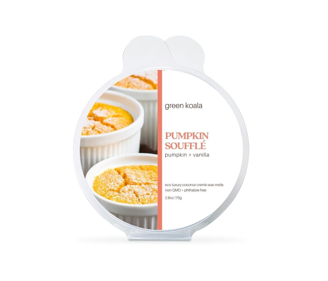 Pumpkin Souffle Organic Non-Toxic Wax Melts By Green Koala