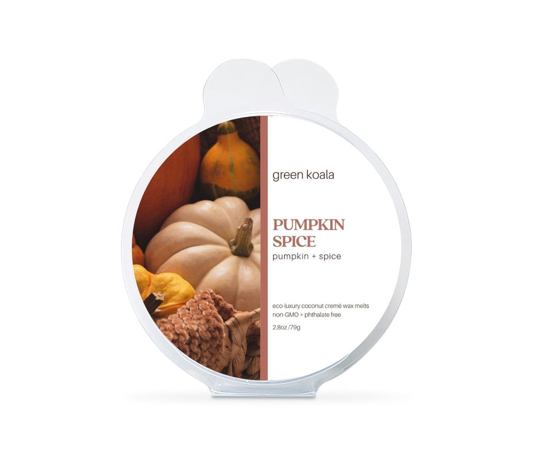 Pumpkin Spice Organic Non-Toxic Wax Melts By Green Koala