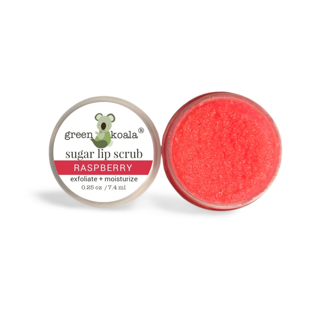 Green Koala Organic Raspberry Lip Sugar Scrub