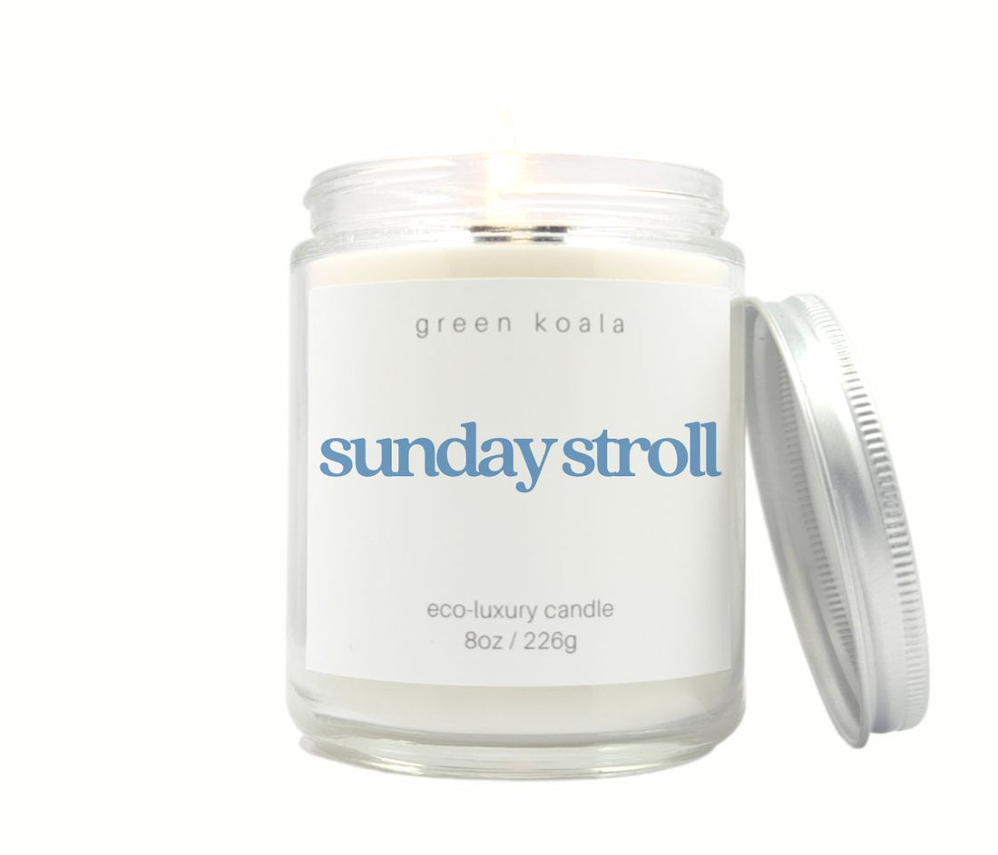 NEW Sunday Stroll 8oz Candle