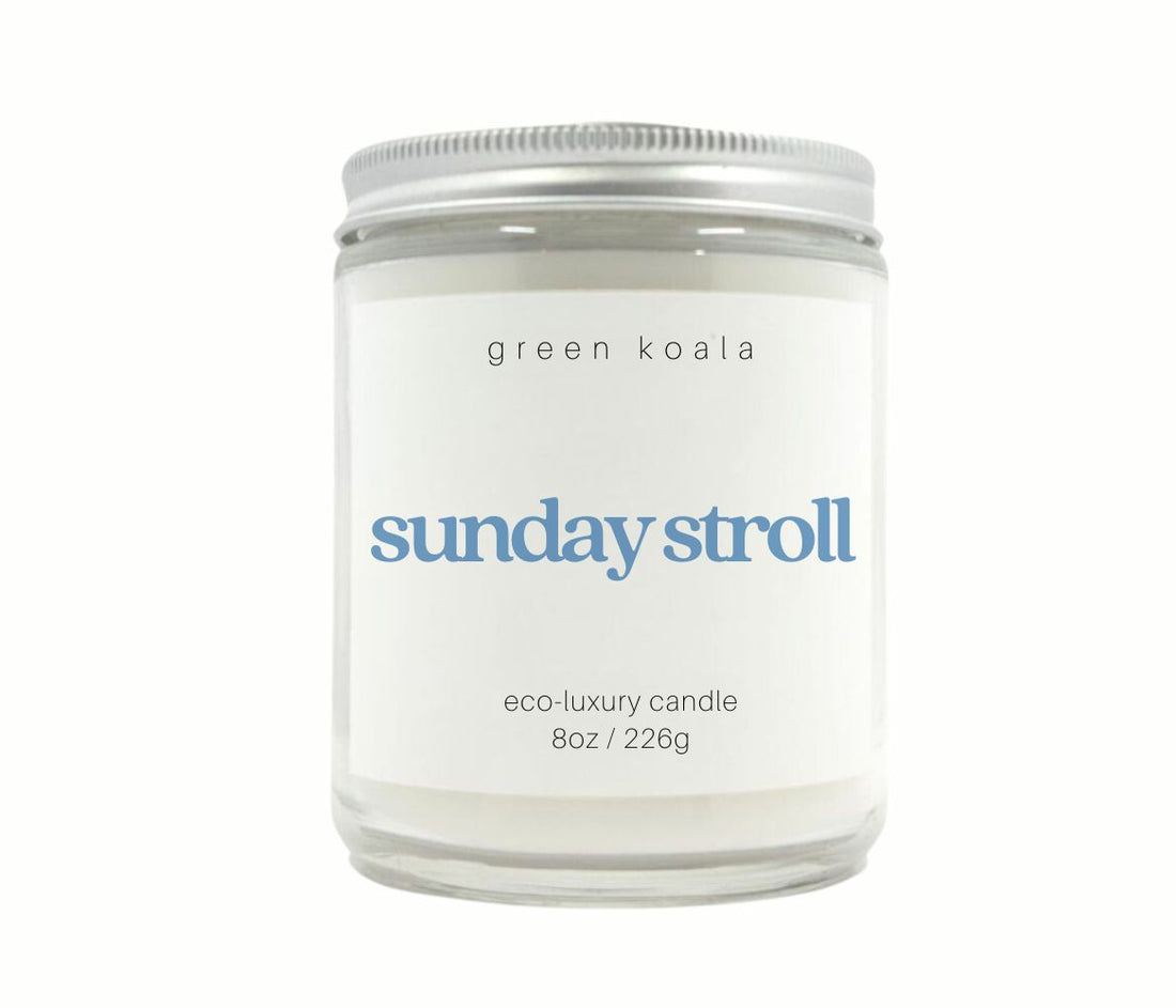 NEW Sunday Stroll 8oz Candle