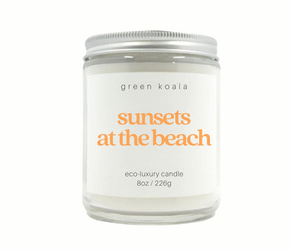 NEW Sunsets at the Beach 8oz Candle