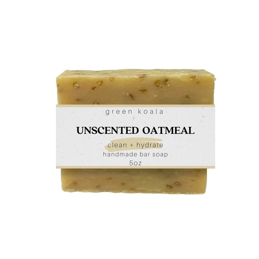 Green Koala Organic Unscented Oatmeal Bar Soap