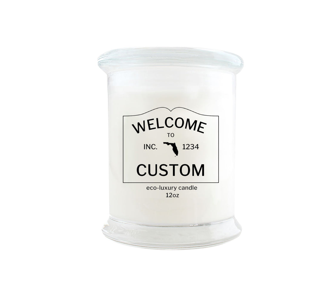 12oz Entering/Welcome to Town Candle