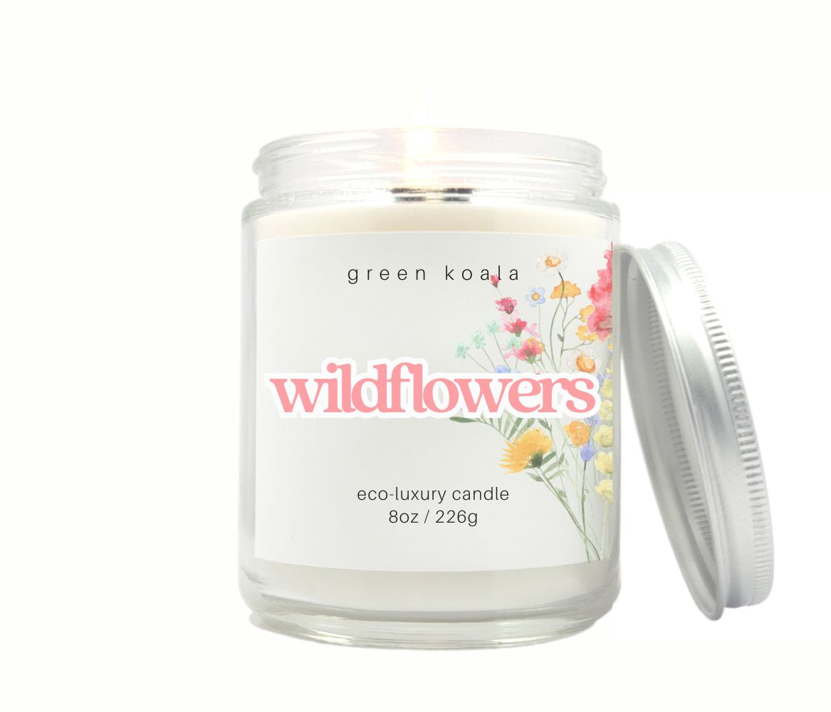 Candle jar labeled &