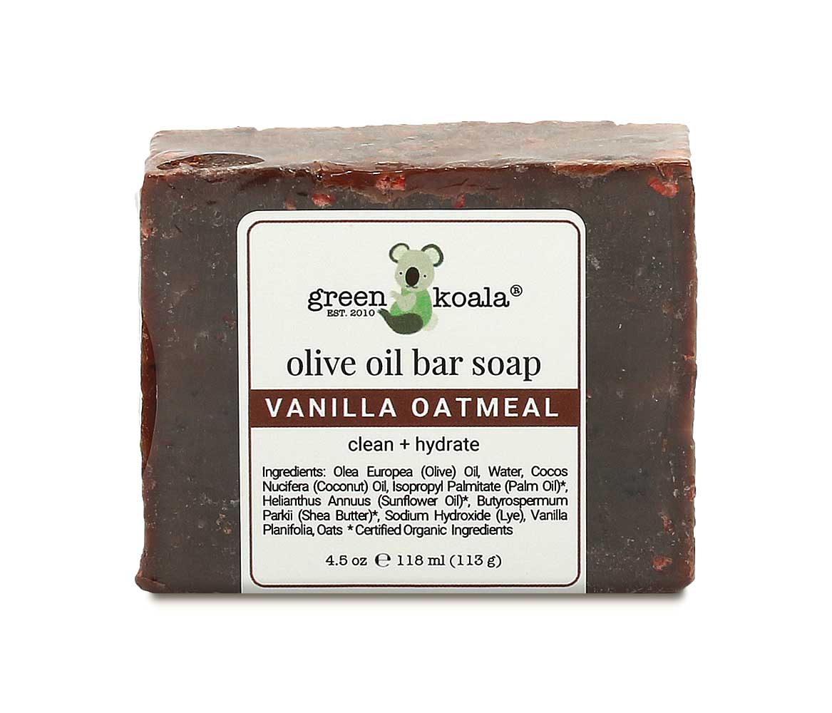Green Koala Organic Vanilla Candle &amp;amp; Soap Gift Set