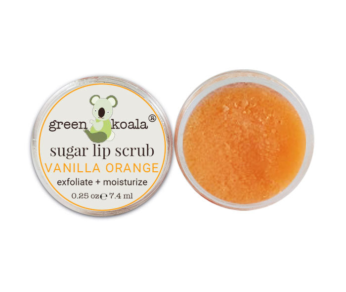 Green Koala Organic Vanilla Orange Lip Sugar Scrub