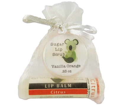 Green Koala Organic Citrus Lip Care Gift Set