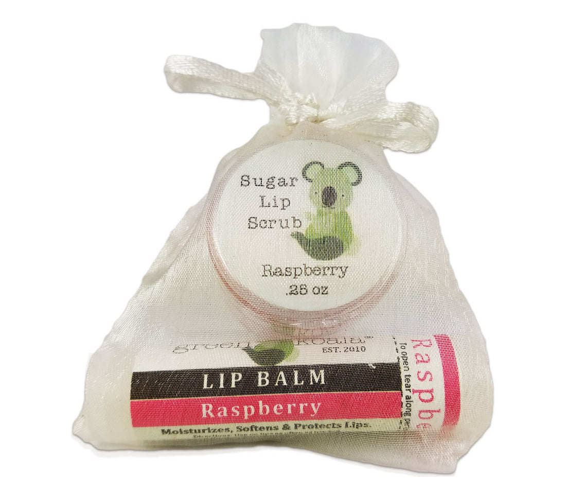 Green Koala Organic Raspberry Lip Care Gift Set