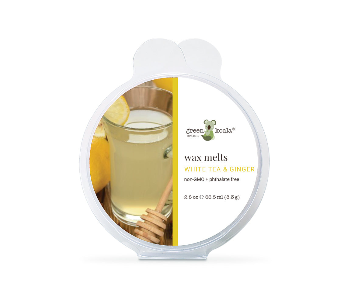 Green Koala Organic White Tea &amp;amp; Ginger Soy Tart Wax Melts