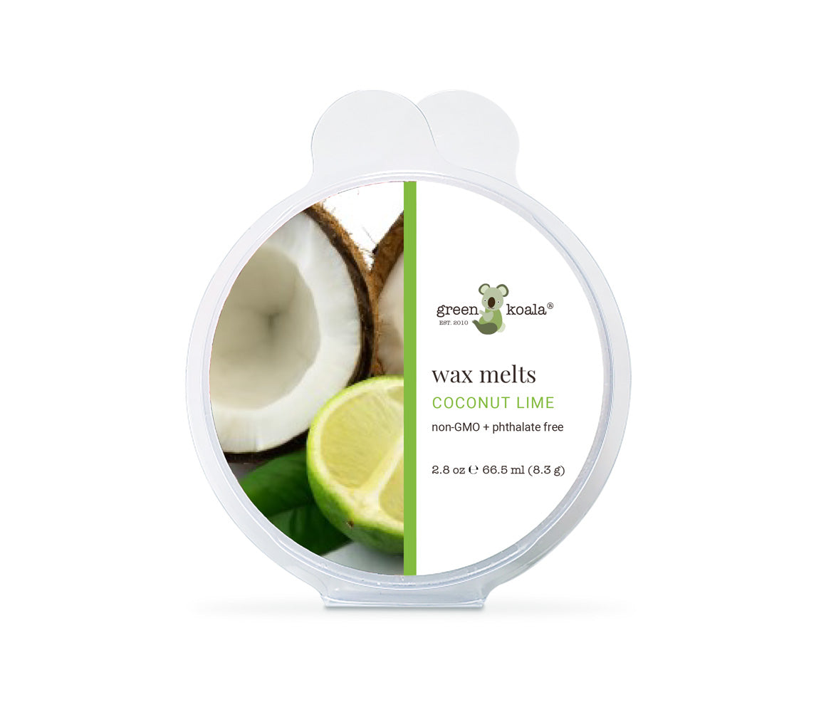 Green Koala Organic Coconut Lime Eco-Luxury Wax Melts